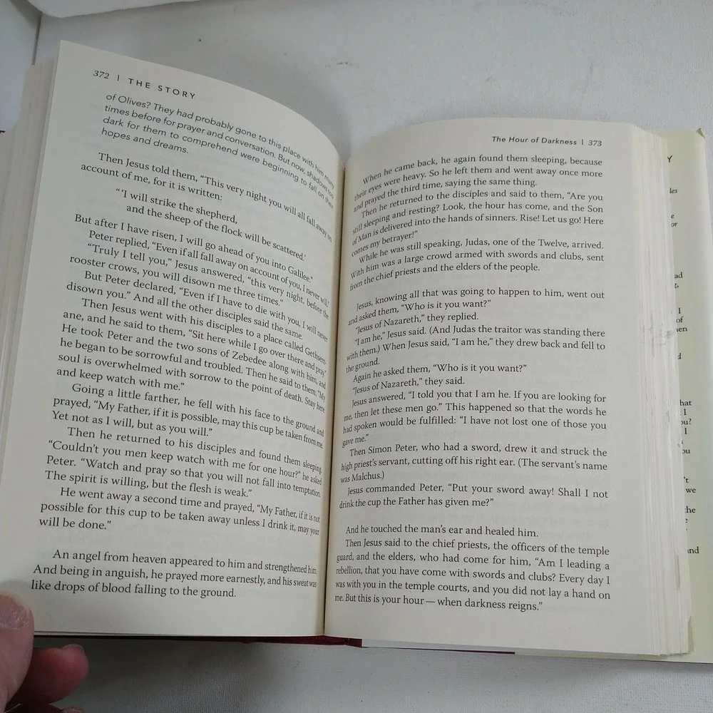 THE STORY Max Lucado Randy Frazee NIV Zondervan Hardcover‎ and Dustjacket Book